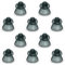 Pack of 10 Power Dome Headsets for Phonak, Unitron and Hansaton Headphones - Size S 10mm Diameter