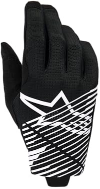 Alpinestars Radar Pro Motocross-Handschuhe | 4-Wege-Stretch-Mesh, leitfähige Handfläche und Finger, Silikon-Fingergriff, perforierter Daumen, leichtes Design