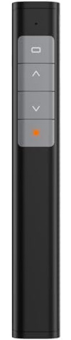 Annadue Clicker per Presentazioni PowerPoint, Power Point Wireless Ricaricabile da 2,4 GHz, Telecomando per PC, Computer, Laptop, Raggio di Controllo di 30 M