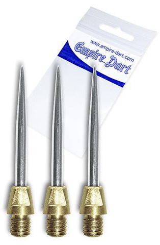 Stahl-Dartspitze 2 BA, 6 mm, Messing Gewinde