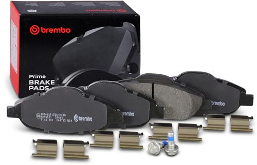 Brembo P 61 101 Bremsbelagsatz, Scheibenbremse - (4-teilig) | Kompatibel mit: PEUGEOT 3008 I Großraumlimousine, 308 CC, 308 I, 308 SW I