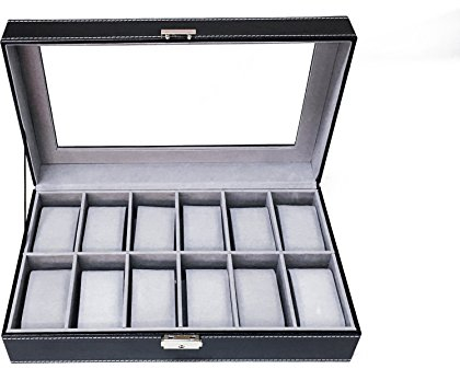Sodynee Uhrenbox, Schwarz