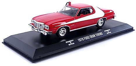 Greenlight Hollywood - Modellino Auto 1976 Ford Gran Torino From Starsky And Hutch