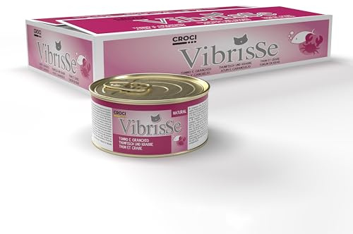 CROCI Vibrisse Thon et Crabe pour Chat 140 g