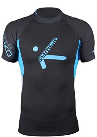 Hiko Neoprenshirt Short Sleeve Kurzarm Symbio Outdoorbekleidung Neoprenbekleidung (M, blau)