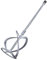 Scheppach 5907800701 Mixer Pin for Hand Whisk Tool – Fits Into pm1600, Ideal for Mixing Mortar Plaster Paint