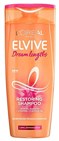 L'Oreal Elvive Dream Lengths Long Hair Shampoo, 6 x 400 ml