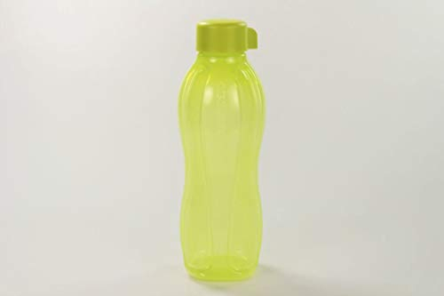 TUPPERWARE To Go 750 ml grün/gelb Eco Trinkflasche Drehverschluss Schule 10220