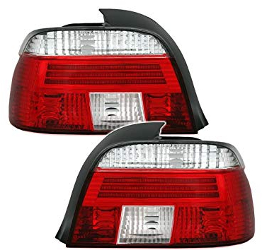 V-Maxzone VT14 Rückleuchten/Rückleuchten / Rücklichter aus klarem Glas, Rot/Weiß