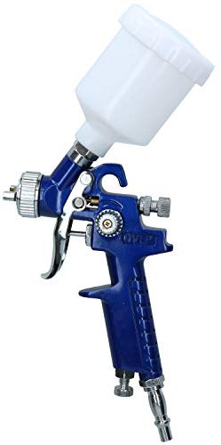 Blue Spot Tools 07909 Blue Spot Mini HVLP Spray Gun, 0 V, Blue, 125 ml