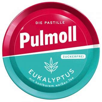 10 x Pulmoll Eukalyptus zuckerfrei mit Menthol a 50g mit Stevia