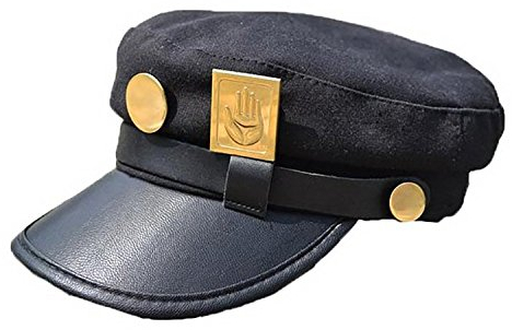 Oakamy Anime Cap Cosplay Hut Requisiten Baseball Schirmmütze Schwarz