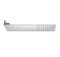 Soffione doccia da design in acciaio inox satinato SY-3842S