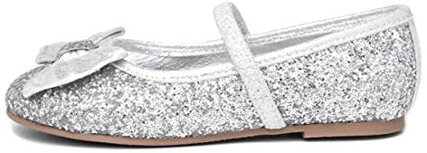 Lilley Sparkle Girls Silver Ballerina - Size 8 Child UK - Multicolour