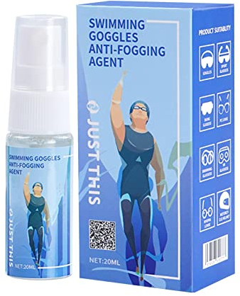 Defogger S_pray Schwimmbrille, Antibeschlag-Sprays für Schwimmbrille, sicher für antireflektierende Gläser und alle Gläser, Defogger für Brillen, Spiegel, Schwimmbrille