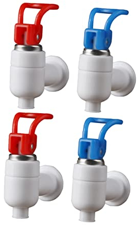 CLISPEED 4 Pezzi Rubinetto per Dispenser Acqua, Rubinetto Dispenser, Acqua di Raffreddamento Rubinetto Distributore di Acqua