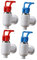 CLISPEED 4 Pezzi Rubinetto per Dispenser Acqua, Rubinetto Dispenser, Acqua di Raffreddamento Rubinetto Distributore di Acqua