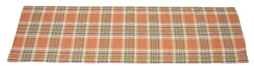 FRANK FLECHTWAREN Tischläufer Karo-Look, Flanell, 65% Polyester, 35% Baumwolle Maße: 40 x 140 cm
