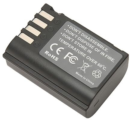 Camera Replacement Battery for DC S5 DC S5M2 S5II S5IIX GH6 GH6L GH5II Cameras, 7.2V 2200mAh DMW BLK22 Lithium Ion Battery, for Travel Outdoor