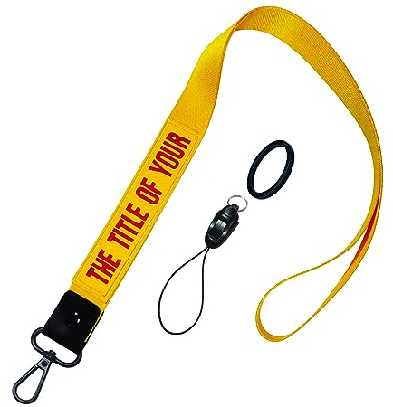 misscase Benutzerdefinierte Lanyards, Umhängeband Schlüsselband Neck Lanyard strip, für Schlüssel, ID Badge Card Holder, Ausweishülle, Mobile Handys Telefon (BK Dog Buckle)