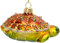 SIKORA Bijou Schildkröte besondere Weihnachtskugel Glas Christbaumschmuck Deko Figur Weihnachten Anhänger Ornament - Meisterstücke - BS765