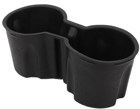 Dual Cup Holder Insert for Tesla Model 3 Y 2021-2024 - Central Tea Cup Replacement