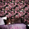 funlife Black Wallpaper Vintage Pattern Wall Mural Self Adhesive Furniture Sticker Art Deco Vinyl Stick Mystic Skull Wall Sticker 38.6cm x 100.6cm