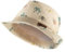Sterntaler Strohhut Safari - klassischer Sonnenhut mit Allover Safari Print - UV-Schutz 50+ Sommerhut - Jungen Strandkappe - Baby und Kinder Kopfbedeckung - Sand, Größe 53