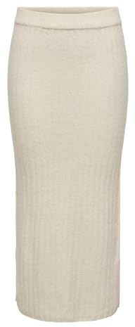 ONLY Damen Onljeanett Life Rib Long Skirt Cc KNT