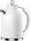 ASCOT Electric Kettle, Stainless Steel Electric Tea Kettle Premium Matte Kettle 1.5L 2200W Retro Tea Heater & Hot Water Boiler, Auto Shut-Off Boil-Dry Protection Matte White