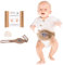 Baby Wärmekissen - Wärmegürtel Kirschkerne - Kirschkernkissen für Babys & Kleinkinder - Körnerkissen bei Bauchweh & Blähungen - Geschenk zur Geburt & Taufe - Koala