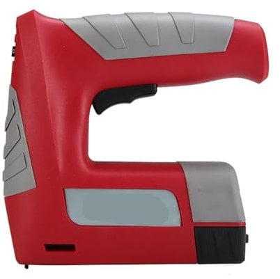 TIEOAXFT Professional Electric Stapler 4.2V Lithium-ion Cordless Heavy Duty Nail Gun Staple Gun Nailer Furniture Tool Wood Frame Stapler