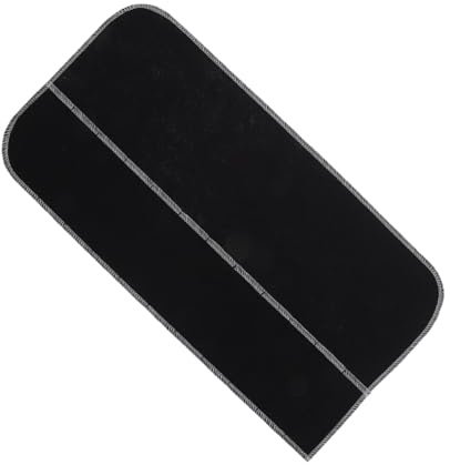 Silberschutz Aufbewahrungsbeutel aus Chemical Fiber Felt, Schwarz | Löffel und Essstäbchen, Große Innenkapazität, Tragbar für Zuhause und Reise