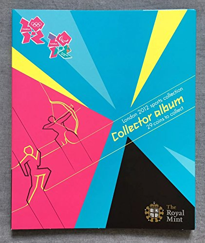 London 2012 50p Sports Collection - Collection Folder/Album for Commemorative 50p Coin Sealed Packs ONLY