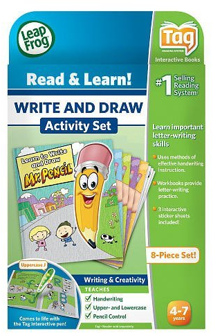 LeapFrog TAG Activity Storybook - Learn to Write and Draw with Mr. Pencil
