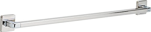 DELTA FAUCET 41936 Modern Angular Decorative ADA 36 in. x 1.25 in. Grab Bar, Chrome
