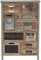 Kare Design Kommode California 11 Schübe, 98x64,5x30cm, Natur