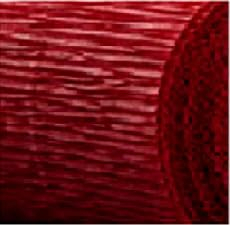 Floristen Krepp Bordeaux, 160 gr./qm wasserfest, im preiswerten 5 Rollen Set, Lieferung frei Haus