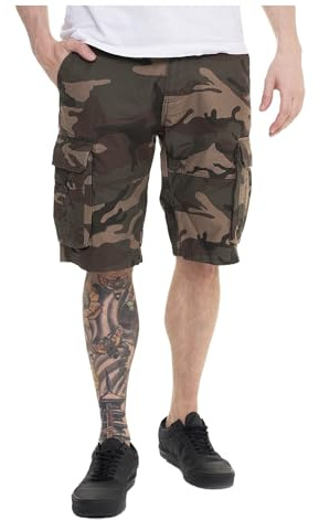 Vintage Industries Rowing Shorts (Camo,XXL)