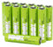 PeakPower Akku AAA | 12 Stück Batterien AAA wiederaufladbar NiMH 1,2 Volt (1,2V) optimierte Kapazität, stabil und langlebig, geringe Selbstentladung, vorgeladen (AAA Akkus wiederaufladbar x12)