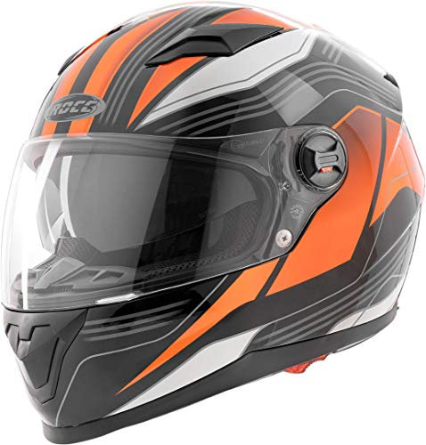 Rocc 322 Helm Schwarz/Orange S