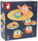 Janod - Juego de Té Metálico 15 Piezas - Juguete de Imitación de Cocina - A partir de 8 Años, J06596