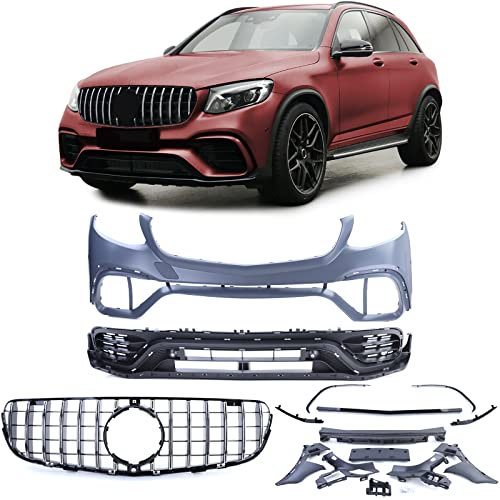 Sport Front Stoßstange mit Kühlergrill passend für Mercedes GLC SUV X253 15-19