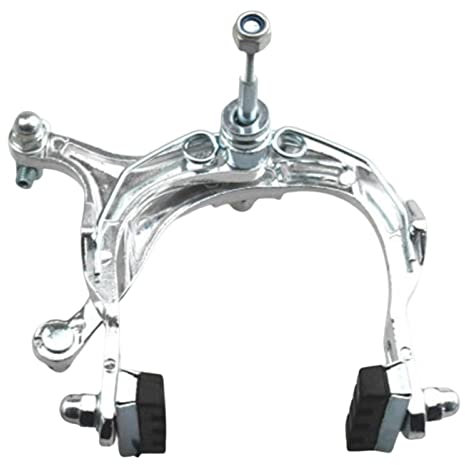 LOVIVER Road Bike Brake Caliper Aluminum Alloy Brake Long Arm Side Pull Mountain Road Bike Brake Clamp, Front