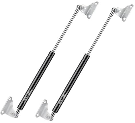 20 inch 45lb/200N Gas Shock Strut Lift Support for RV Camper Bed Storage Cover Food Truck Door Wood Tool Box Toy Lid Basement Doors Boat Hatch TV Cabinet Hinges Replacement Parts, Set of 2 by HUOPO