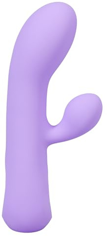 RITUAL - Aura - 10 Function G-Rabbit Vibrator - Lilac - Luxuriously Soft Silicone, USB Rechargeable, Quiet & Discreet, Hypoallergenic, Water-Resistant - By Doc Johnson