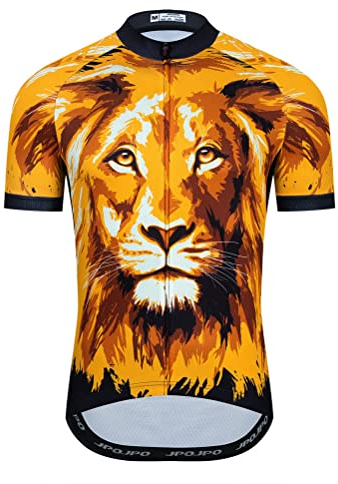 Herren-Radtrikot für den Sommer, cooles Mountainbike-Shirt, MTB-Kleidung, Biking-Ausrüstung für Rennrad, BMX, Fahrrad, S-5XL, 2HT09, XXL