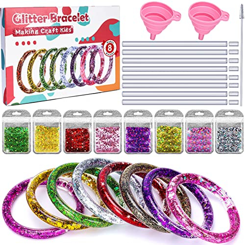 MuMua Kids Bracelet Making Kits Gifts: Toys Age 5 6 7 8 9 10 Arts and Crafts Sets for Birthday Party Bag Fillers Supplies Toy 4-11 Year Old Girl Boy Friendship Craft Kit Presents