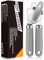 OGIMA Can Opener Manual, Stainless Steel Tin Openers, Effortlessly Open Cans with Heavy-Duty Manual Can Opener - Smooth Edges and Comfortable Grip for Arthritis and Weak Hands (Gray)