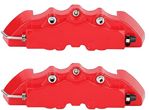2PCS Universal Car Disc Brake Caliper Covers for Front Rear Auto Kit